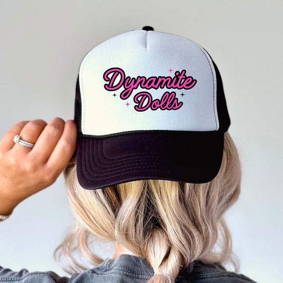 Dynamite Dolls Script SnapBack Hat