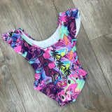 Neon Flamingo Swimsuit