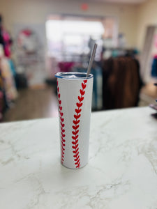 20 oz Baseball Tumbler